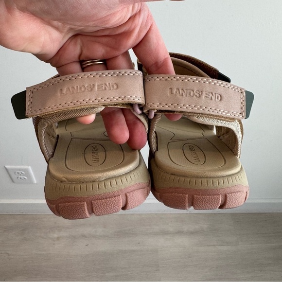 Lands End Women's All Weather Everyday Sandals in Mauve Quartz Size 6B - Picture 7 of 8